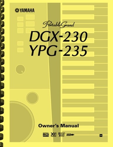 Yamaha dgx 230 ypg - yamaha, dgx-230